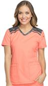 Dickies Women's Dynamix V-Neck Scrub Top Dickies Women's Dynamix V-Neck Scrub Top