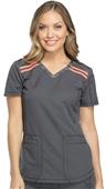 Dickies Women's Dynamix V-Neck Scrub Top Dickies Women's Dynamix V-Neck Scrub Top