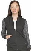 Dickies Women's Dynamix Melange Zip Scrub Jacket Dickies Women's Dynamix Melange Zip Scrub Jacket