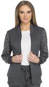 Dickies Women's Dynamix Melange Zip Scrub Jacket Dickies Women's Dynamix Melange Zip Scrub Jacket