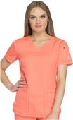Dickies Women's Dynamix V-Neck Scrub Top Dickies Women's Dynamix V-Neck Scrub Top