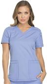 Dickies Women's Dynamix V-Neck Scrub Top Dickies Women's Dynamix V-Neck Scrub Top