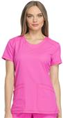 Dickies Women's Dynamix Rounded V-Neck Scrub Top Dickies Women's Dynamix Rounded V-Neck Scrub Top