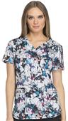 Dickies Women's Dynamix Prints V-Neck Scrub Top Dickies Women's Dynamix Prints V-Neck Scrub Top