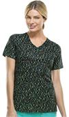 Dickies Women's Gen Flex Mock Wrap Scrub Top Dickies Women's Gen Flex Mock Wrap Scrub Top