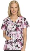 Dickies Women's Gen Flex Mock Wrap Scrub Top Dickies Women's Gen Flex Mock Wrap Scrub Top