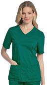 Landau Women's Pre-Washed Surplice Scrub Top Landau Women's Pre-Washed Surplice Scrub Top