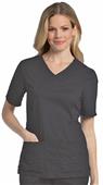 Landau Women's Pre-Washed Surplice Scrub Top Landau Women's Pre-Washed Surplice Scrub Top