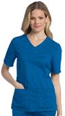 Landau Women's Pre-Washed Surplice Scrub Top Landau Women's Pre-Washed Surplice Scrub Top