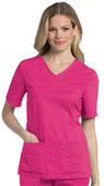 Landau Women's Pre-Washed Surplice Scrub Top Landau Women's Pre-Washed Surplice Scrub Top