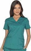 Cherokee Women's Core Stretch Mock Wrap Scrub Top Cherokee Women's Core Stretch Mock Wrap Scrub Top