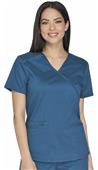 Cherokee Women's Core Stretch Mock Wrap Scrub Top Cherokee Women's Core Stretch Mock Wrap Scrub Top