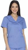 Cherokee Women's Core Stretch Mock Wrap Scrub Top Cherokee Women's Core Stretch Mock Wrap Scrub Top
