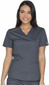 Cherokee Women's Core Stretch Mock Wrap Scrub Top Cherokee Women's Core Stretch Mock Wrap Scrub Top
