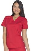 Cherokee Women's Core Stretch Mock Wrap Scrub Top Cherokee Women's Core Stretch Mock Wrap Scrub Top