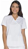Cherokee Women's Core Stretch Mock Wrap Scrub Top Cherokee Women's Core Stretch Mock Wrap Scrub Top
