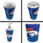 Northwest NFL Denver Broncos 4-Piece Bath Set Northwest NFL Denver Broncos 4-Piece Bath Set