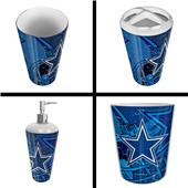 Northwest NFL Dallas Cowboys 4-Piece Bath Set Northwest NFL Dallas Cowboys 4-Piece Bath Set