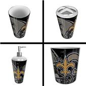 Northwest NFL New Orleans Saints 4-Piece Bath Set Northwest NFL New Orleans Saints 4-Piece Bath Set