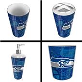 Northwest NFL Seattle Seahawks 4-Piece Bath Set Northwest NFL Seattle Seahawks 4-Piece Bath Set