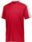 Augusta Power Plus 2.0 2-Button Baseball Jersey Augusta Power Plus 2.0 2-Button Baseball Jersey