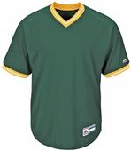 Majestic Cool Base V-Neck Baseball Jersey - C/O Majestic Cool Base V-Neck Baseball Jersey - C/O