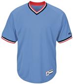Majestic Cool Base V-Neck Baseball Jersey - C/O Majestic Cool Base V-Neck Baseball Jersey - C/O