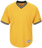 Majestic Cool Base V-Neck Baseball Jersey - C/O Majestic Cool Base V-Neck Baseball Jersey - C/O