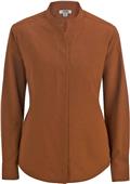 Edwards Womens Batiste Stand-up Colloar Blouse Edwards Womens Batiste Stand-up Colloar Blouse