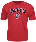 MiLB Evolution Louisville Bats Baseball Tee MiLB Evolution Louisville Bats Baseball Tee