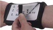 Markwort Three Window Play Card Holder Wristband Markwort Three Window Play Card Holder Wristband