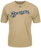 MLB Evolution Brewers Baseball Tee MLB Evolution Brewers Baseball Tee