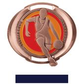 Hasty Awards 3" Halo Basketball Medals Hasty Awards 3" Halo Basketball Medals