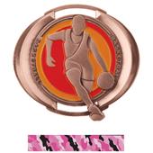 Hasty Awards 3" Halo Basketball Medals Hasty Awards 3" Halo Basketball Medals