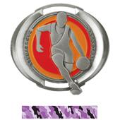 Hasty Awards 3" Halo Basketball Medals Hasty Awards 3" Halo Basketball Medals