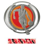 Hasty Awards 3" Halo Basketball Medals Hasty Awards 3" Halo Basketball Medals