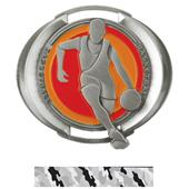 Hasty Awards 3" Halo Basketball Medals Hasty Awards 3" Halo Basketball Medals