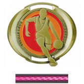 Hasty Awards 3" Halo Basketball Medals Hasty Awards 3" Halo Basketball Medals