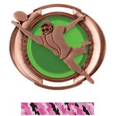 Hasty Awards 3" Halo Football Medals Hasty Awards 3" Halo Football Medals