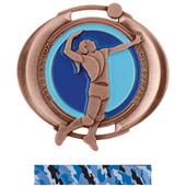 Hasty Awards 3" Halo Volleyball Medals Hasty Awards 3" Halo Volleyball Medals