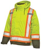 Work King Lined 5-In-1 Safety Jacket Work King Lined 5-In-1 Safety Jacket