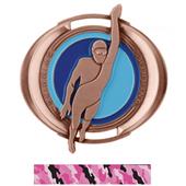 Hasty Awards 3" Halo Swimming Medals Hasty Awards 3" Halo Swimming Medals