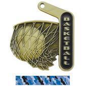 Hasty Awards 2.25" Prime Basketball Medals Hasty Awards 2.25" Prime Basketball Medals