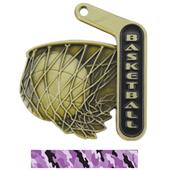 Hasty Awards 2.25" Prime Basketball Medals Hasty Awards 2.25" Prime Basketball Medals