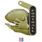Hasty Awards 2.25" Prime Football Medals Hasty Awards 2.25" Prime Football Medals