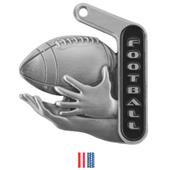 Hasty Awards 2.25" Prime Football Medals Hasty Awards 2.25" Prime Football Medals