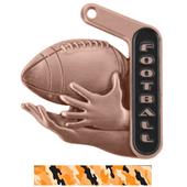 Hasty Awards 2.25" Prime Football Medals Hasty Awards 2.25" Prime Football Medals