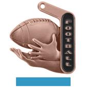 Hasty Awards 2.25" Prime Football Medals Hasty Awards 2.25" Prime Football Medals