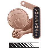 Hasty Awards 2.25" Prime Volleyball Medals Hasty Awards 2.25" Prime Volleyball Medals