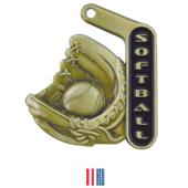 Hasty Awards 2.25" Prime Softball Medals Hasty Awards 2.25" Prime Softball Medals
